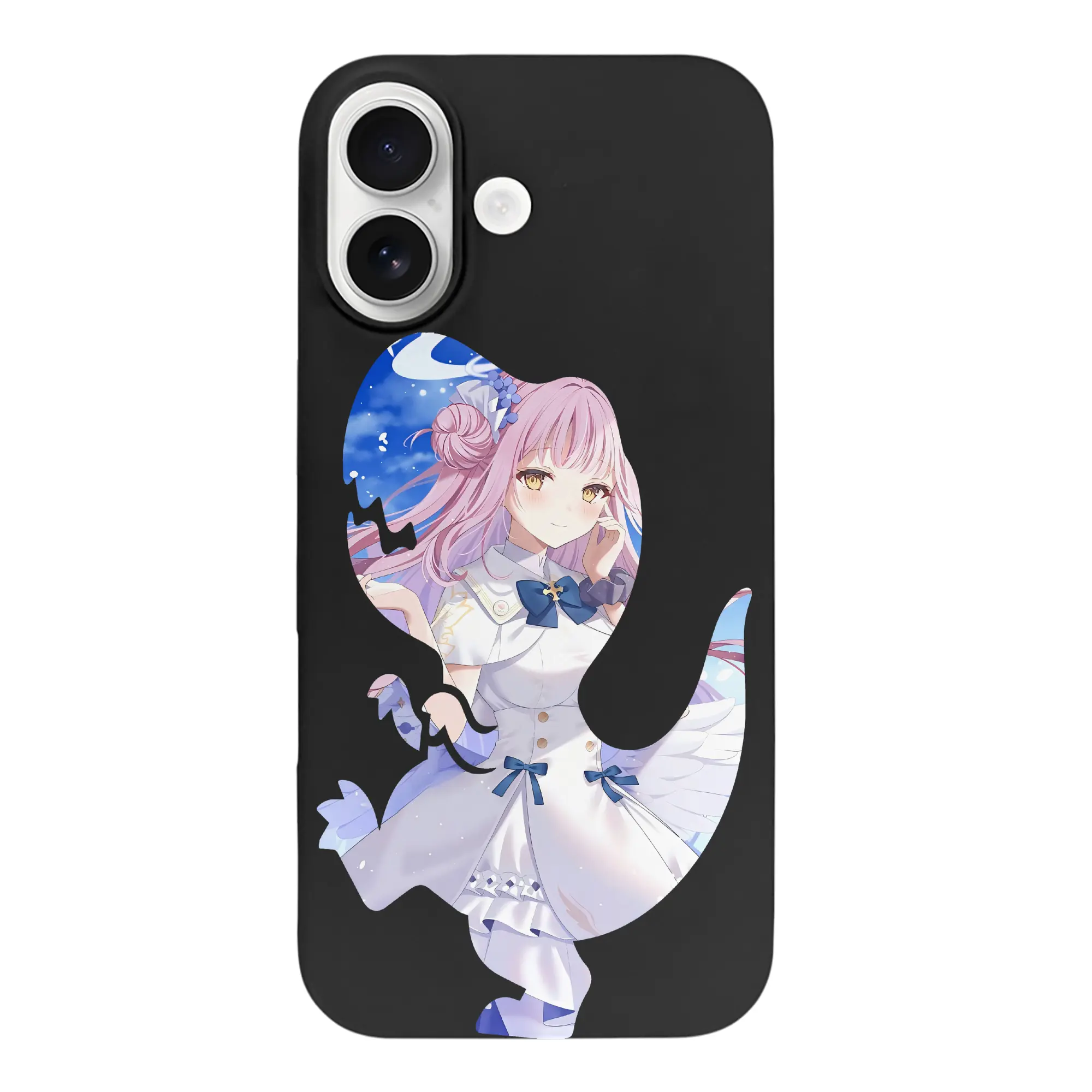 ブルーアーカイブ グッズ 聖園ミカ - iPhone 17 シリーズ シリコンケース 薄型 耐衝撃 指紋防止 ソフトタッチカバー 精密フィット 傷防止 保護ケース iPhone 17/17 Air/17 Pro/17 Pro Max 対応